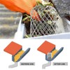 4 Pcs Downspouts Gutter Guards, 3.5 Inch Aluminum Gutter Guard