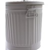 Jinfa 2 Sets Retro Design Bin with Lid | Grey