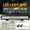 NORTHYUN 20Inch LED Light Bar with Front License Plate Frame