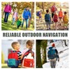 UYVPAER Pack of 8 Multicolour Mini Survival Compass Outdoor Compass