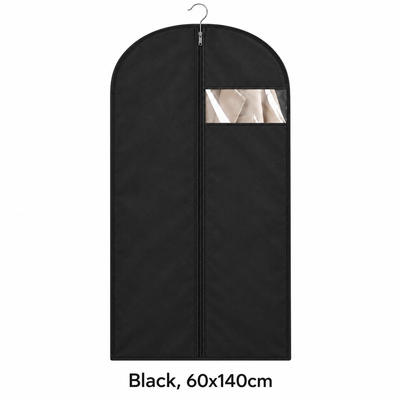 Garment Bags for Hanging Clothes – Zippered Dust Covers for
