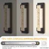 Hyunbae Outdoor Wall Light, 18.9" Large LED Modern Outdoor Wall
