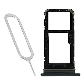 Rubber Waterproof Standard Portable SIM and Memory Card Tray Holder w/SIM Card Pin Compatible with Motorola Moto E7 XT2095 Dual SIM