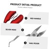 NOLITOY Pcs Stainless Steel Professional Nail Cutters Wide Toe Nippers