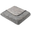 IBENA Lisbon Stripe Blanket (Grey)