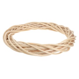 GRIRIW Grapevine Wreath Decorative Wooden Twig Vine Branch Wreath for Craft Home Decor Burlywood Natural Wreath for Door and Wall Decoration