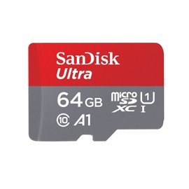 SanDisk Memory Card 64GB Ultra MicroSD Works with LG K50S, LG K30, LG V50 ThinQ, LG K50 Cell Phone (SDSQUAR-064G-GN6MN) Bundle with (1) Everything But Stromboli SD Card Reader