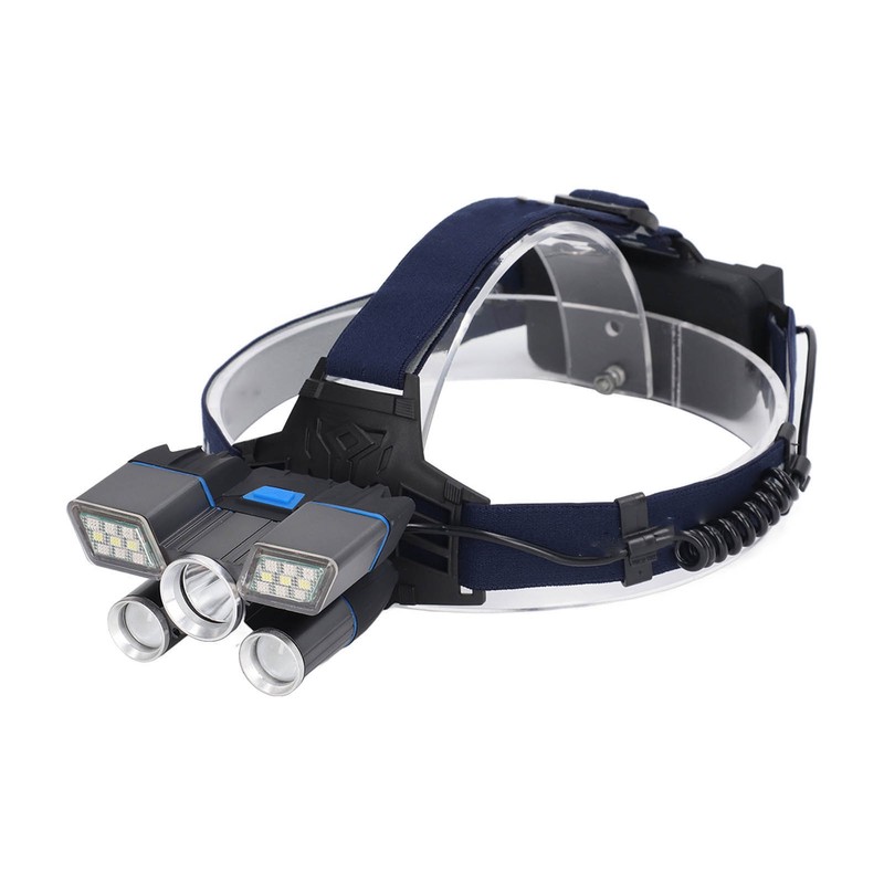 Rechargeable Headlamp 9 Levels L2 Bead Long Range Headlight Outdoor