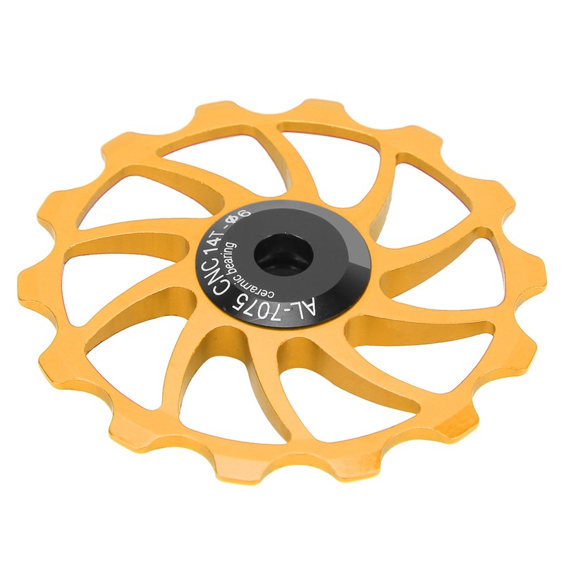 Cycling Bicycle Rear Pulley Bike Guide Roller Pulley Parts 14T