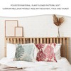 FFDHWU 2 Square Pillowcases, Leaf Print Pillowcases, Home Decorations, Pillow