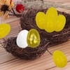 GCQJOQ Plastic Easter Eggs for Holiday Decorations and Celebrations, 60