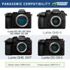 Wasabi Power Battery (4-Pack) for Panasonic DMW-BLK22 and Panasonic Lumix