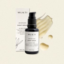 Mukti Age Defiance Hypoallergenic Anti-Aging Night Serum Night Serum + Additional Sample / 묵티 에이지 디파이언스 저자극 안티에이징 나이트 세럼 나이트 세럼 +추가샘플