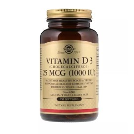 Solgar, Vitamin D3 (Cholecalcifer