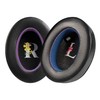 Jomwag Sheepskin Replacement Earpads for WH-1000XM4 Headphones - Durable Black/Purple