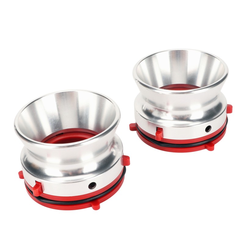 1 Pair NAB Hub Adapters Professional Polished Aluminum Reel to