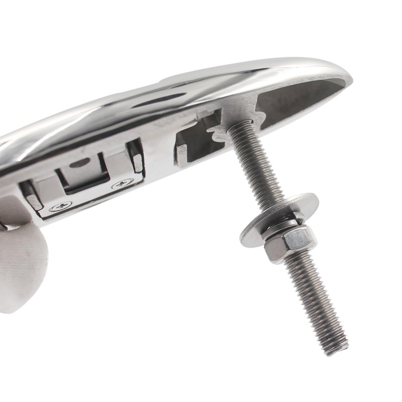 Laorde Boat Cleats 316 Stainless Steel Folding Dock Cleats 5