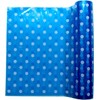 ストリックスデザイン ポリ風呂敷 日本製 ロール巻 10枚 青 水玉 70×70cm 切り取り線付き ビニール
