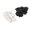 60pcs RC Car Barrier Black White RC Car Race Track
