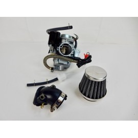 PD24 24mm 150cc GY6 CARBURETOR KIT SCOOTER ATV KART *CARB AIR FILTER MANIFOLD* GY6 STORE