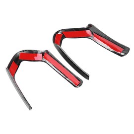 Qiilu 2 Cubiertas de Volante para F20 F22 F30 F32 F10 F06 F15 F16 Fibra de Carbono