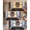 2 Pack Motion Sensor Wall Sconce with Remote – Rechargeable