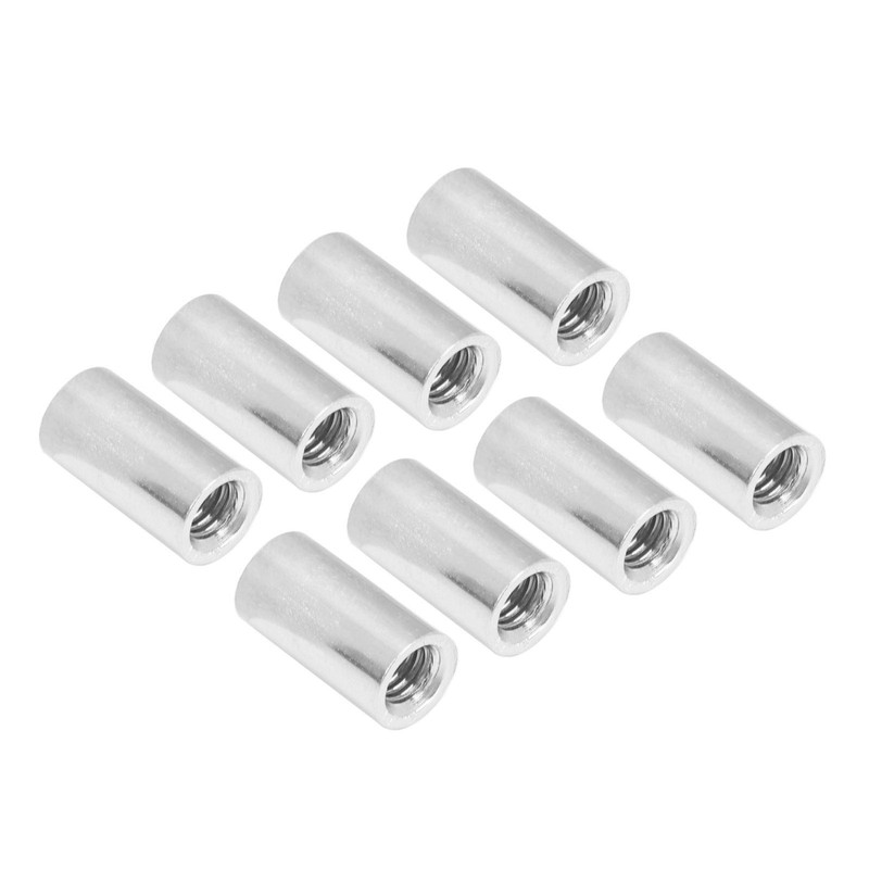 20PCS Round Coupling Nut Kit M6 X 1.0 10 L20mm