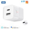 Ururtm Tuya WiFi Smart USB Adapter, Works for Alexa and