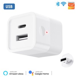 Ururtm Tuya WiFi Smart USB Adapter, Works for Alexa and Google Home
