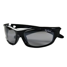 Tyron Sports Sunglasses S1, Mirrored Lenses, Filter Category 2/3, UV400 Protection, Lightweight and Shatterproof, for Men and Women, black