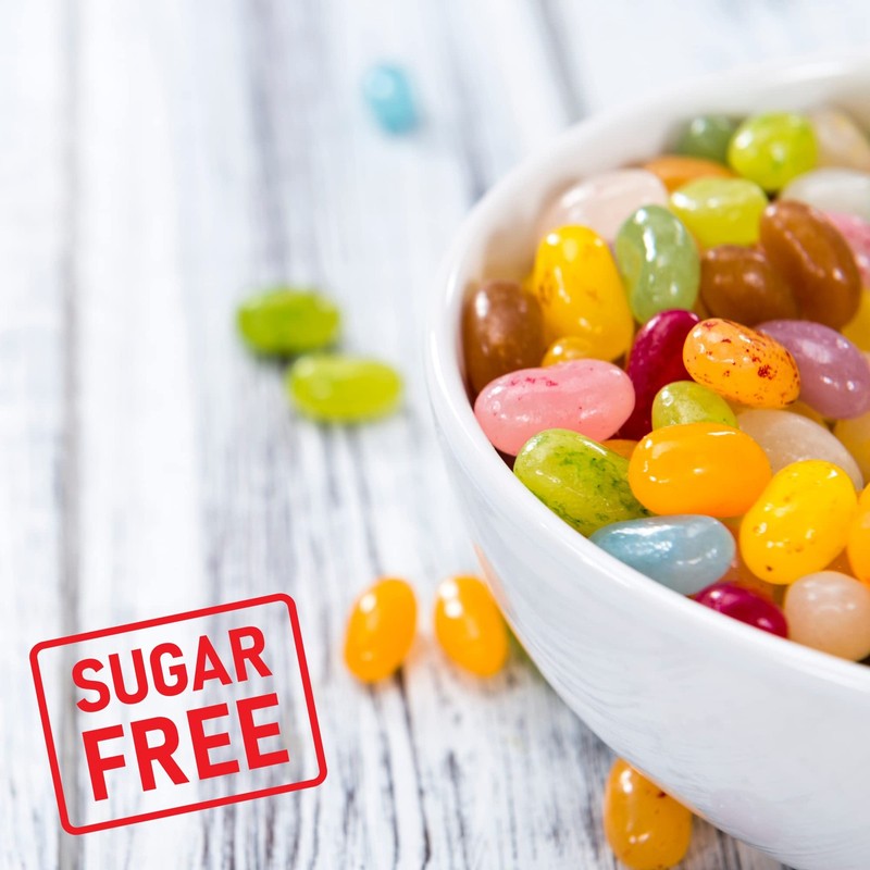 Sweetzo Sugar Free Jelly Beans, Sugar-free Chewy Candies In Assorted