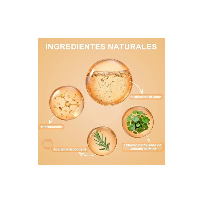 NEARPOW 380 Parches Acné, Pimple Patch Multitamaño Formas Variadas Cara