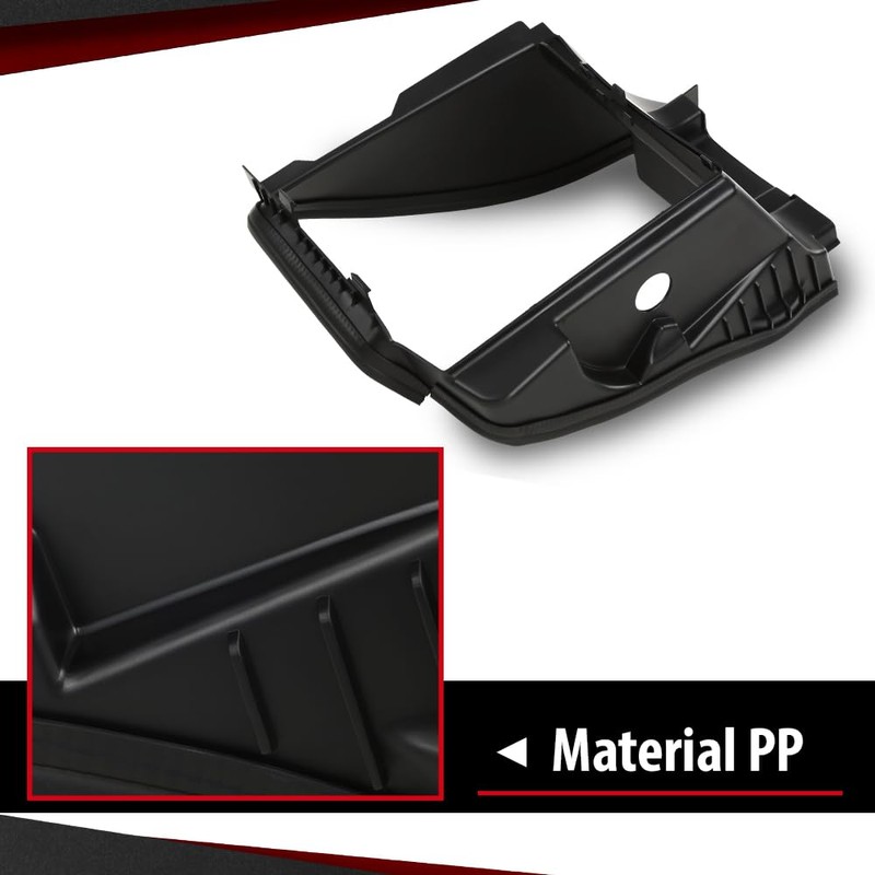 CROSSDESIGN Front Left Lower Bumper Air Deflector Compatible with Land