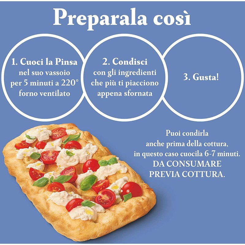 3X Mulino Bianco, Novità Pinsa in Vassoio Stesa a Mano