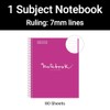 Miquel Rius M Emotions 1 Subject Notebook, Lined 11" x