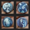 Corpse Bride Buttons