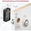 Geek Smart Door Lock Fingerprint Door Lock with App, Smart