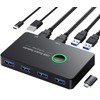 USB 3.0 Switch, USB Switcher 2 Computers Share 4 USB