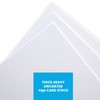 Home Advantage 100 Pack Blank Plain White 4x6 Postcards with