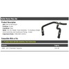 Outlet Heater Hose Set - Compatible with 2009-2017 Chevy Traverse