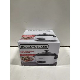 Black+Decker 16-Cup Rice Cooker and Steamer