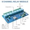 ESP 8-Channel Relay Module, WiFi Bluetooth BLE Module ESP-32 Relay