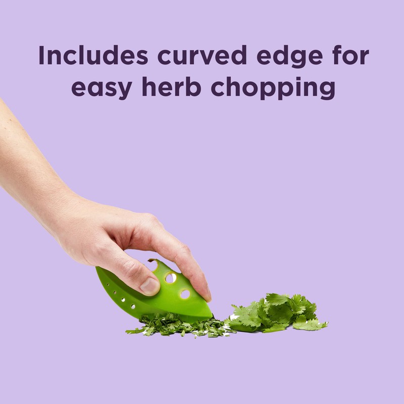 Chef'n LooseLeaf Kale and Herb Stripping Tool with Herb Chopper,
