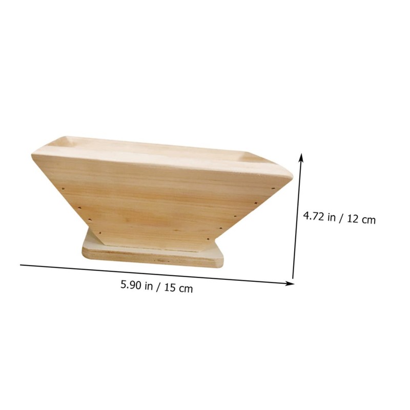 Ciieeo Wooden Rice Dumpling Mold Kitchen Tool for DIY Rice