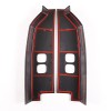 carcartrim-2022 Gloss Black ABS Rear Tail Light Cover Trim For