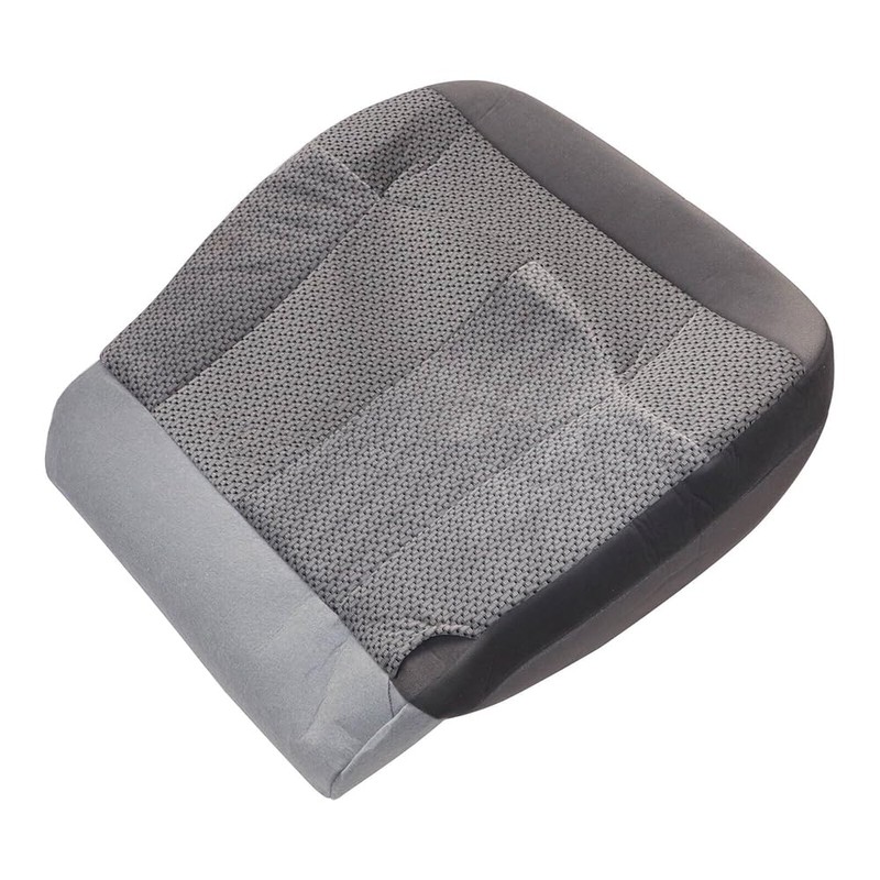 Zieichy Gray Driver Passenger Side Bottom Replacement Cloth Seat Cover