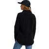 Burton Womens Hearth Snap Up Fleece, True Black, Small