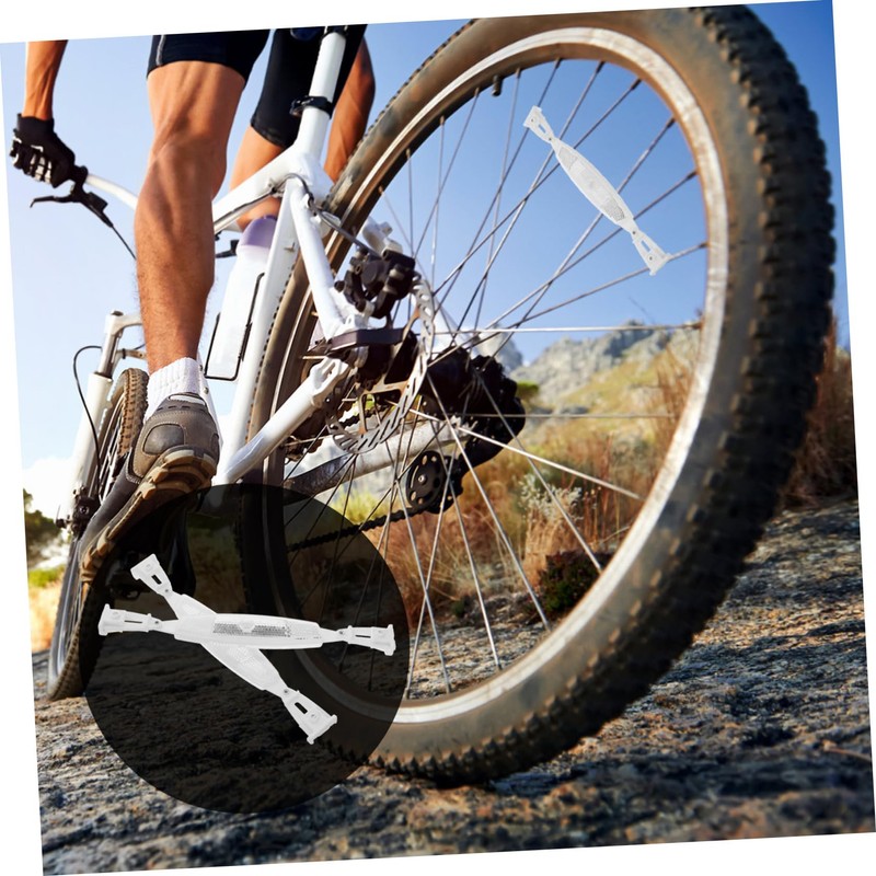 Parliky 1 Pair Reflective Sheet Cycling Reflector Bicycle Spoke Reflectors