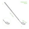 KuanStore Dental Mirror Stainless Steel with Handle 6.5", Dentist Tool