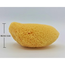 Natural sea cotton for facial cleansing